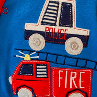 boxpak baby jongen brandweer rood blauw katoen sale