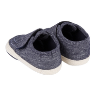 Schoentjes - linnen, navy blauw - Losan