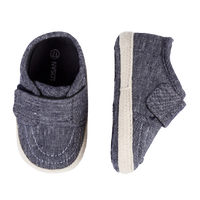 Schoentjes - linnen, navy blauw - Losan