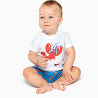 Tweedelige set, top en broek krab - Losan