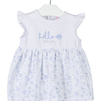 01W-7000AL losan, jurkje bloomers short set, bubbels en vis