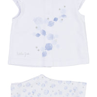 Tweedelige set, top en broek - bubbels & visjes - Losan