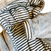 41029 pitterpatter, skipak, buitenpak, gevoerd grijs katoen jongen meisje baby gevoerd