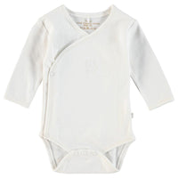 Feetje, nos 302287 offwhite romper body wikkelromper met omslag baby