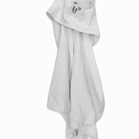 soft touch HT21W, baby badcape wit, beertje