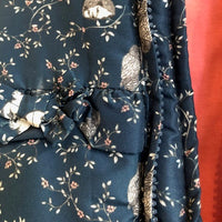 LJQ17107 lily & jack, buitenpak, skipak, woodland, konijn en egel roze blauw gevoerd baby meisje