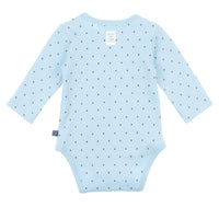 ROMPER / BODY LANG - mini person, blauw, FEETJE