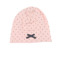 feetje mutsje roze dots meisje baby