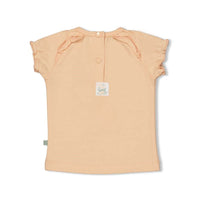 Shirt / top kort, hearts - Feetje
