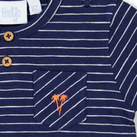Shirt / top kort, here comes the fun - Feetje