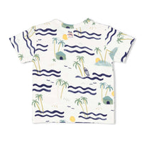 Shirt / top kort, here comes the fun - Feetje