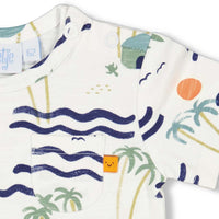 Shirt / top kort, here comes the fun - Feetje