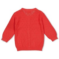 Vestje, brei / knit - Cherry Sweetness, Feetje