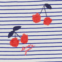 Shirt / top kort, Cherry Sweetness - kers, Feetje