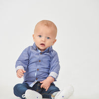 Jogg denim lang - jeans jongen, Feetje