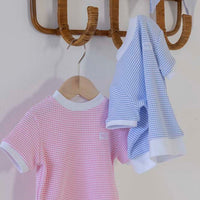 Pyjama / huispak wafel kort - roze, Feetje