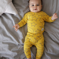 Pyjama / huispak special edition, Star Skylar - okergeel, Feetje