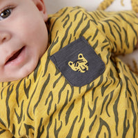 Shirt / top kort, Go wild - tijger print, Feetje