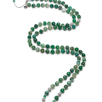 Luxe zwangerschaps ketting / Babybel - verzilverd MET agaat - Proud Mama