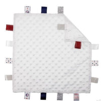 BC15 soft touch wit, labeldoek, tutdoek, knuffeldoek