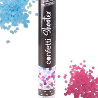 gender reveal baby confetti kanon onthulling geslacht geslachtsonthulling baby