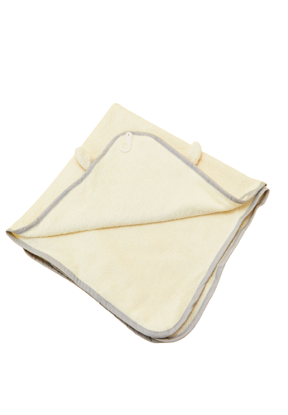 Badcape katoen - lam