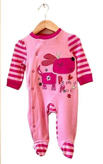 boxpak baby meisje roze katoen hond sale