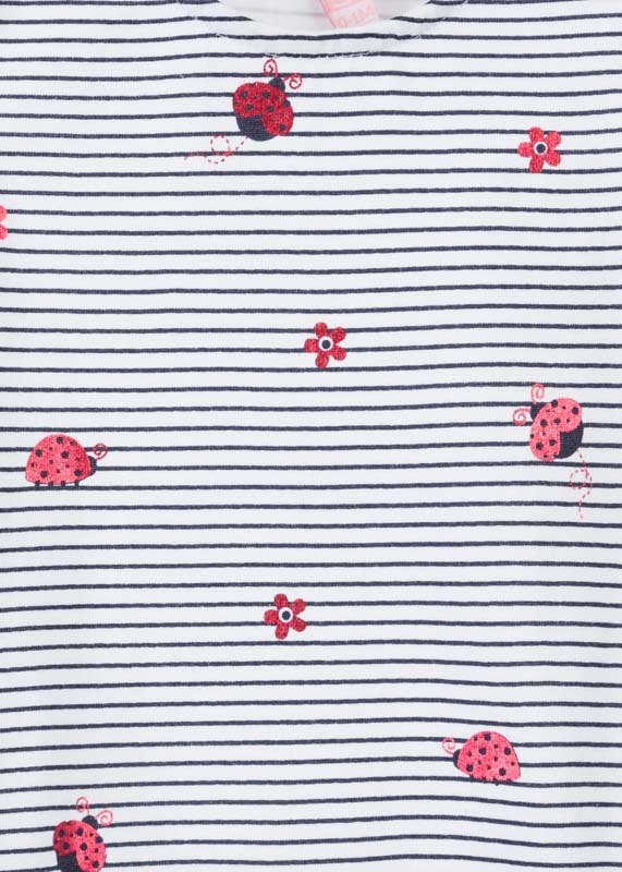 Jumpsuit romper kort, Lieveheersbeestjes - Losan
