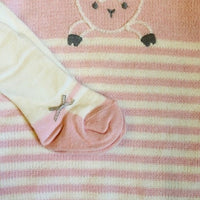 Jurkje en maillot, brei / knit - lammetje roze, Losan