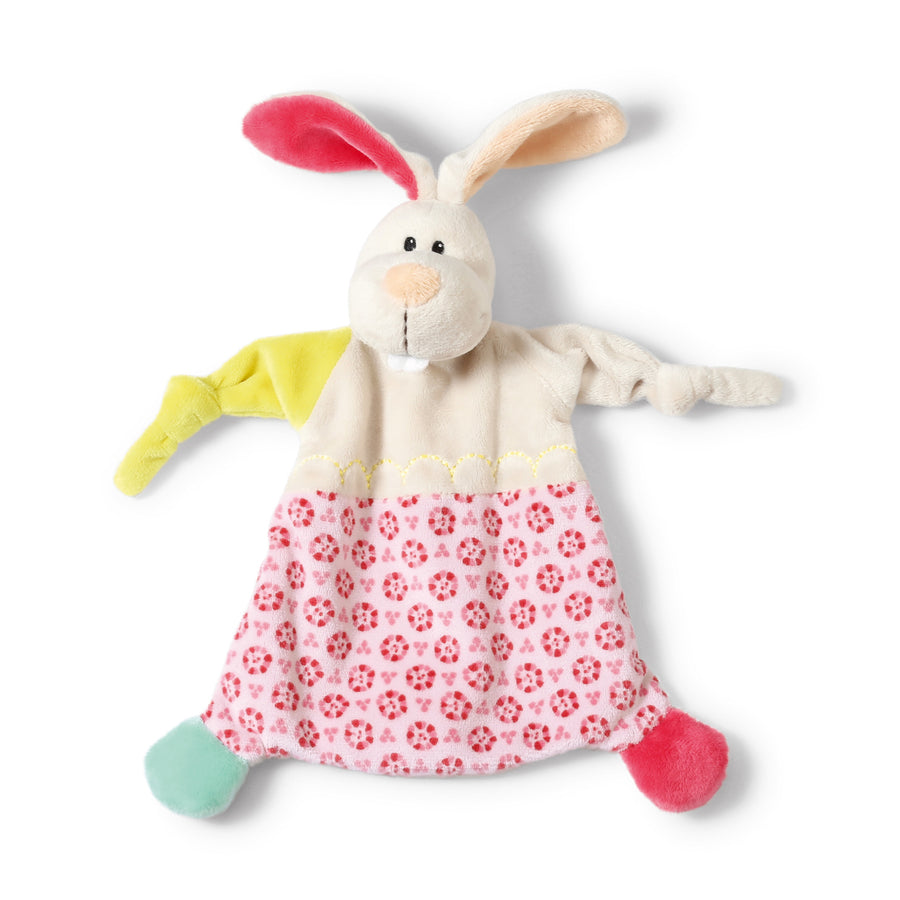 39243 nici tutdoek, doudou, knuffeldoek multikleur konijn