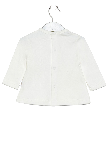 Driedelige set, top met broek en mutsje - bird