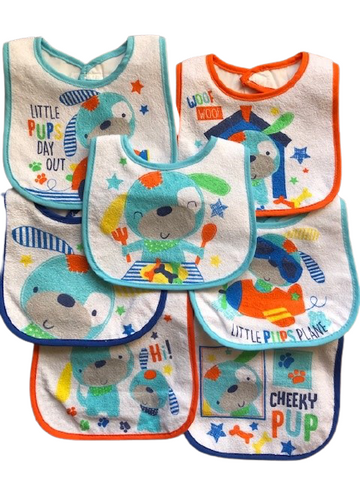 M14947 7 slabbers set, pak, jongens hond. lily & jack