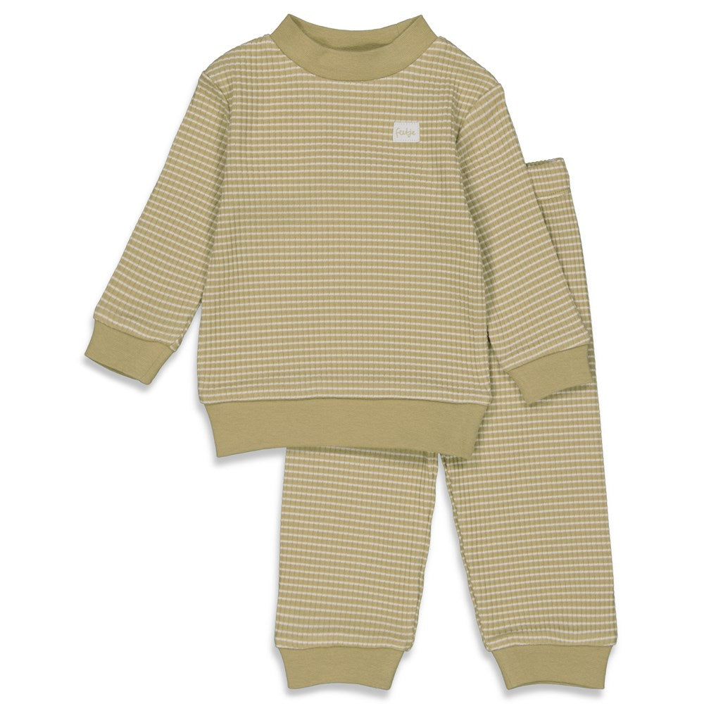 Speciale editie pj - Wafel pyjama - groen