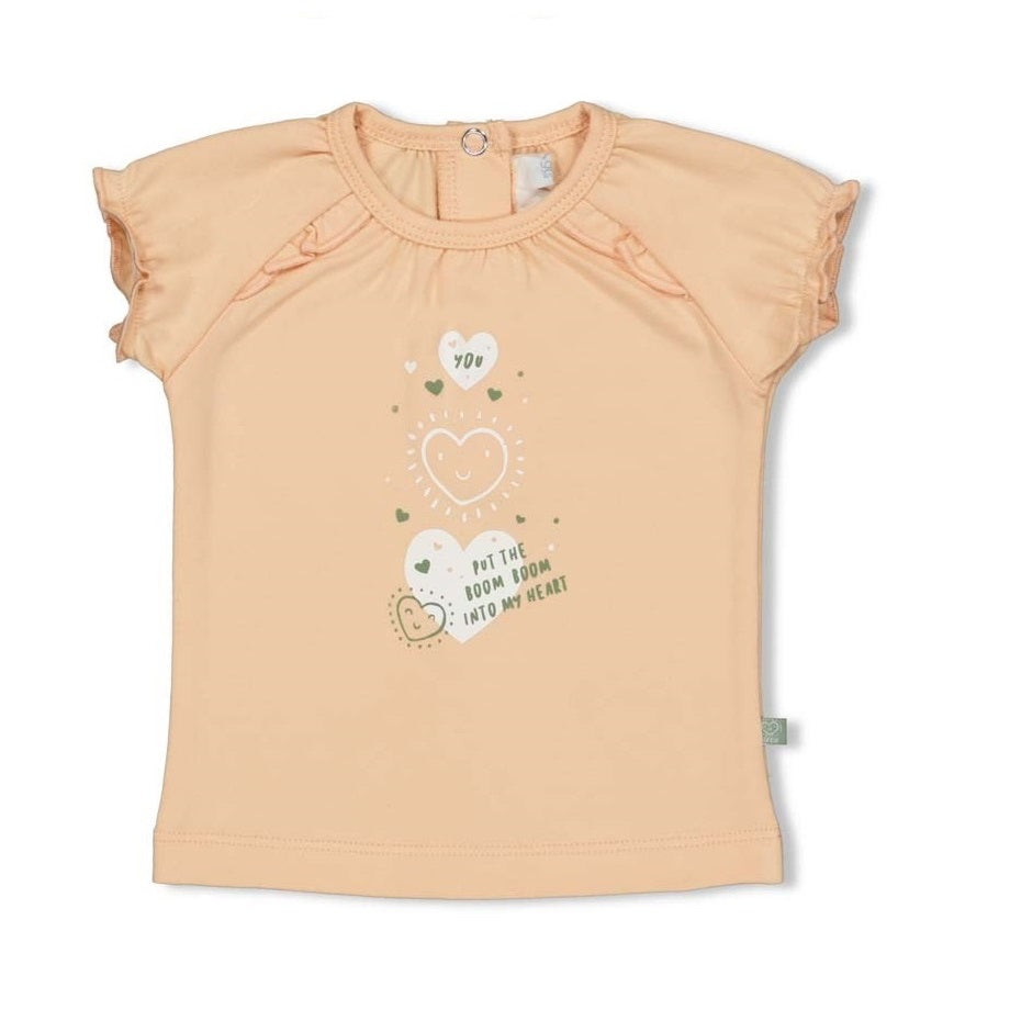 shirt top kort zomer hearts 51700647 feetje
