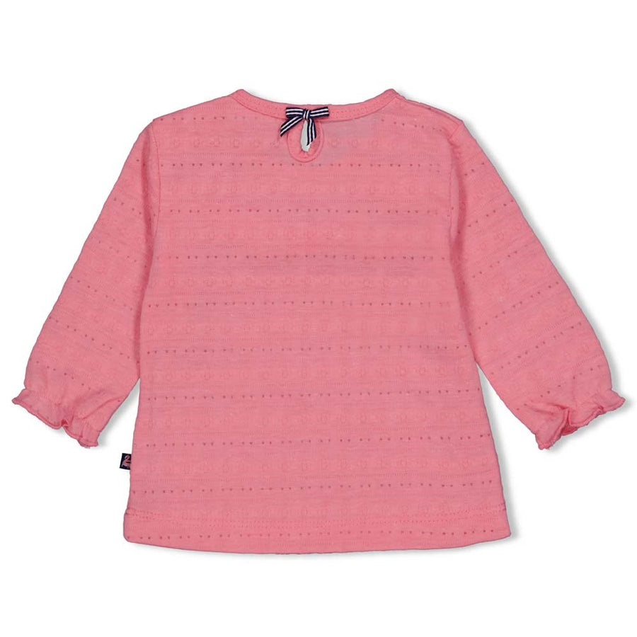 Shirt / top lang, Seaside Kisses - roze, Feetje