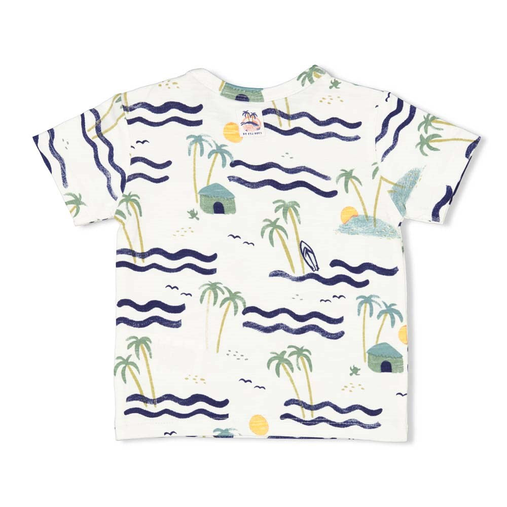 Shirt / top kort, here comes the fun - Feetje