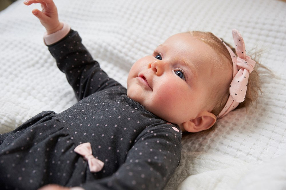 Haarband - dots roze, FEETJE
